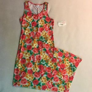 NWT Lularoe Floral Dani Maxi Dress